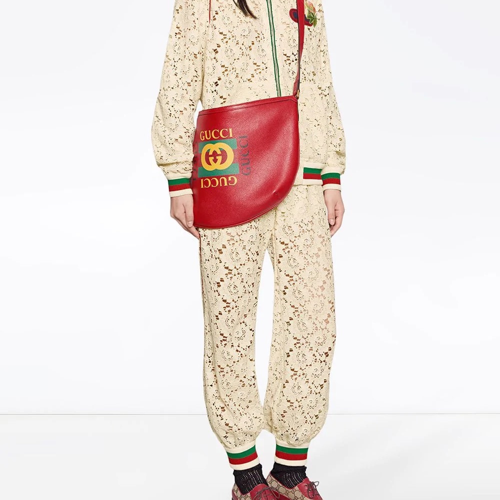 Gucci half moon hobo